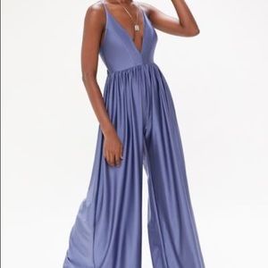 URBAN OUTFITTERS GIA PLUNGING JUMPSUIT